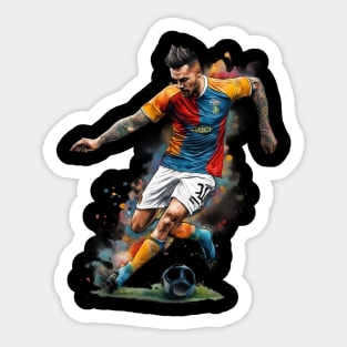 Football Kick Sticker